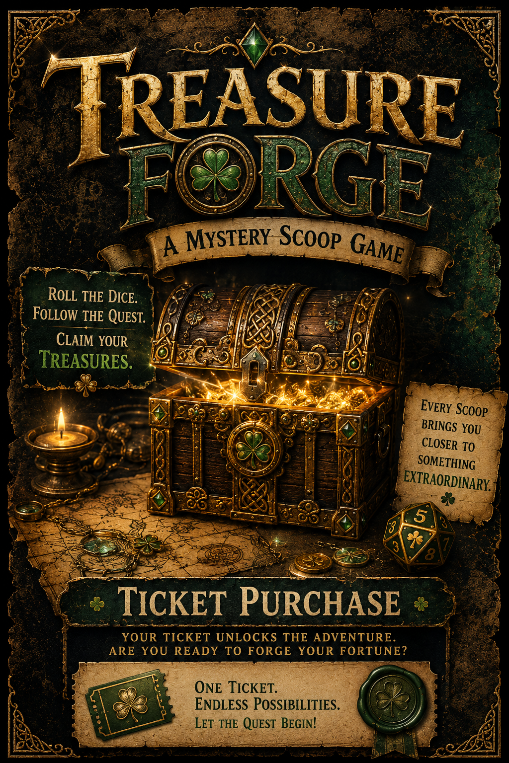 Treasure Forge Ticket