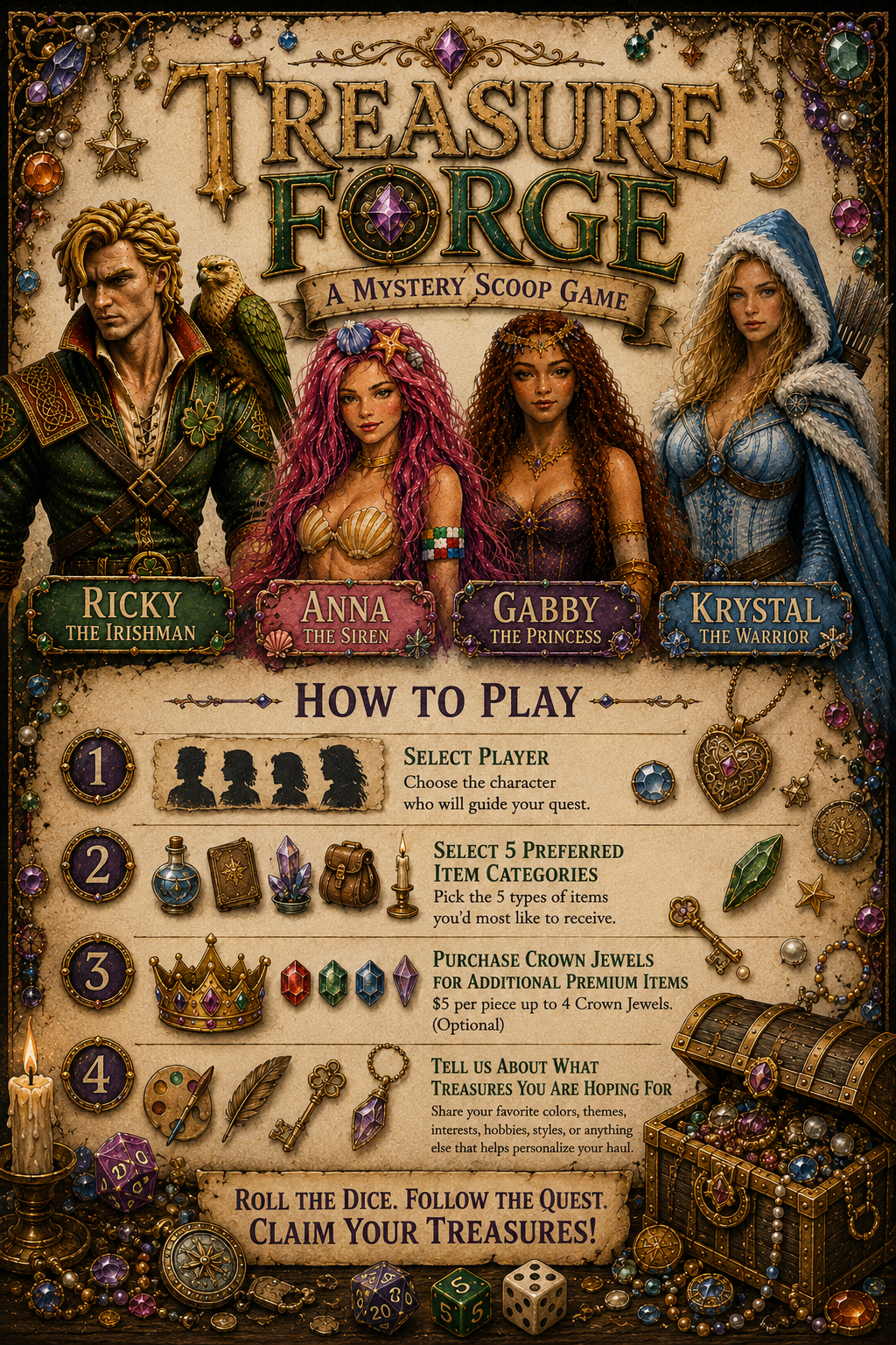 Treasure Forge Ticket