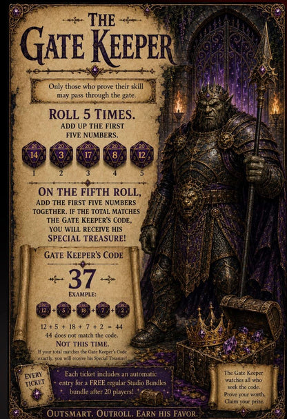 Treasure Forge Ticket
