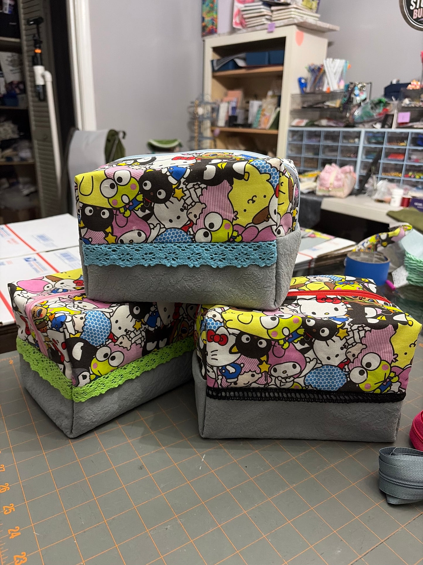 Box Make-up Bags - Fall